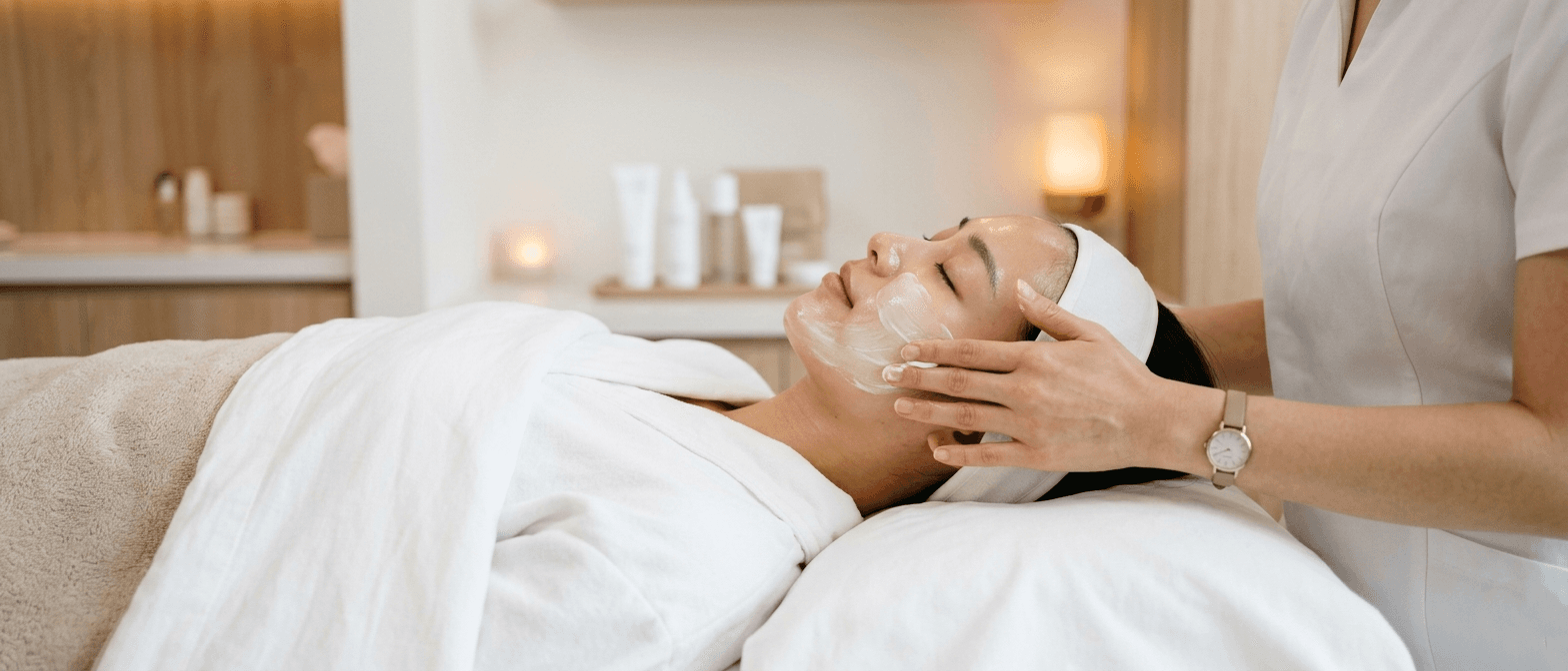Acne facial treatment at SkinBar Singapore