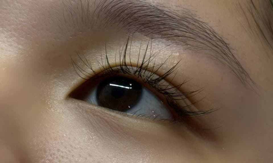 Classic lash extensions at SkinBar Singapore