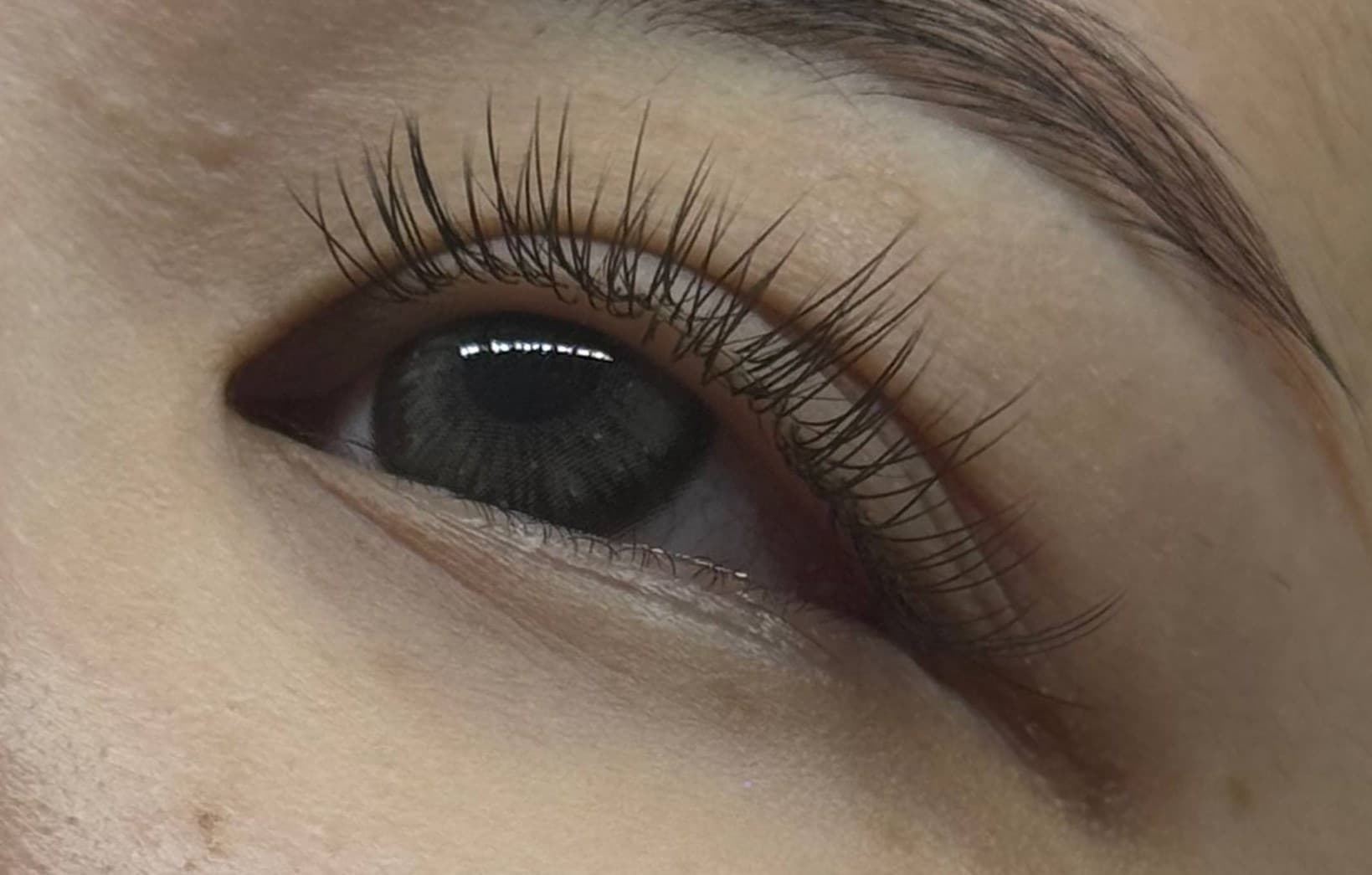 2D volume lash extensions at SkinBar Singapore