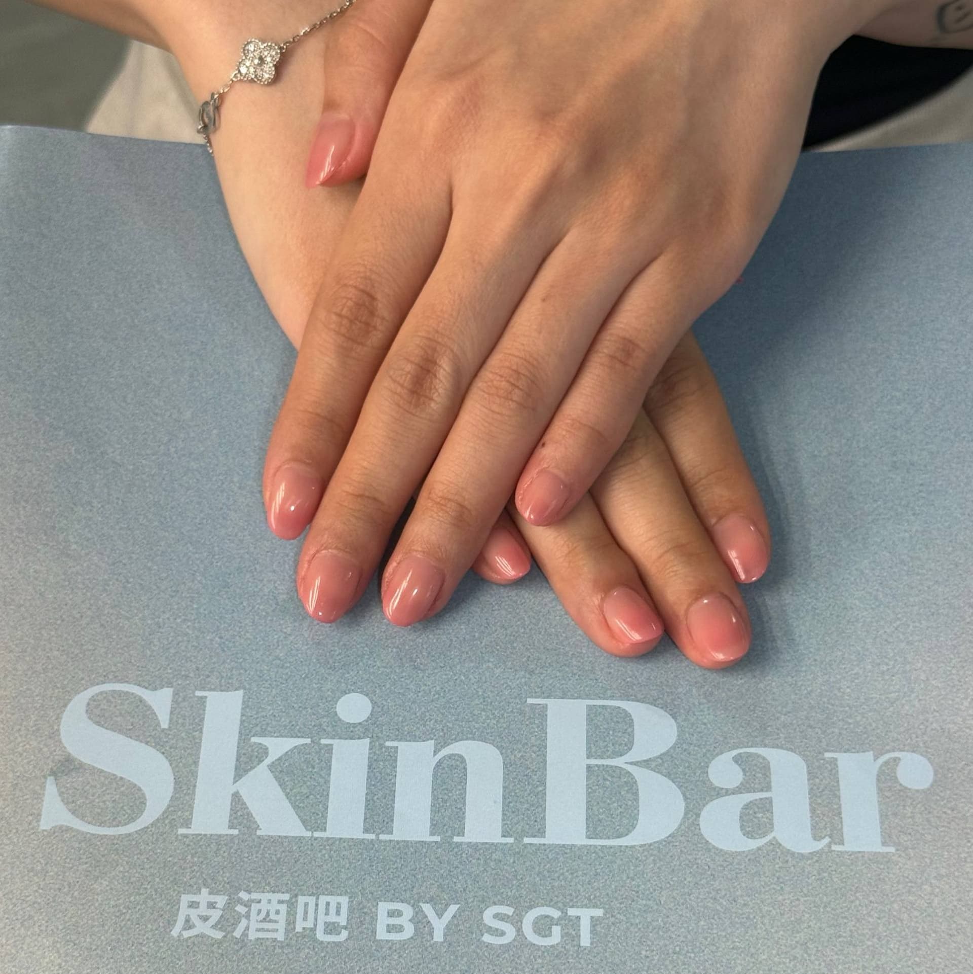 Classic gel manicure at SkinBar Singapore