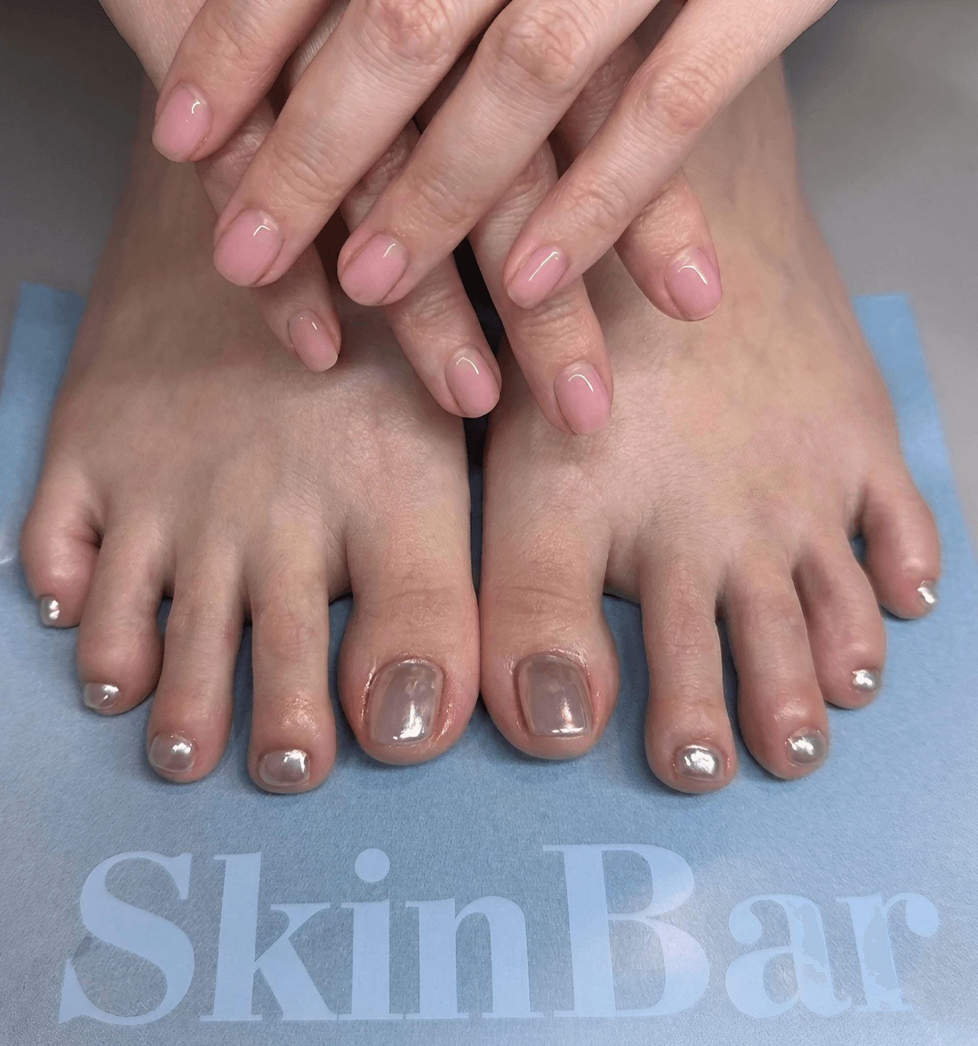 Classic gel mani-pedi combo at SkinBar Singapore